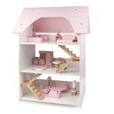 Wooden Three Storey Villa MSN19004 - Colorland Toys